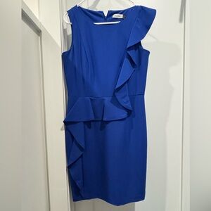 Royal Blue Calvin Klein Dress